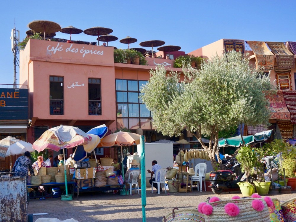 Cafe des epices_Gewürzplatz_Marrakesch